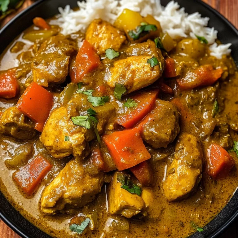 Authentic Jamaican Curry Chicken