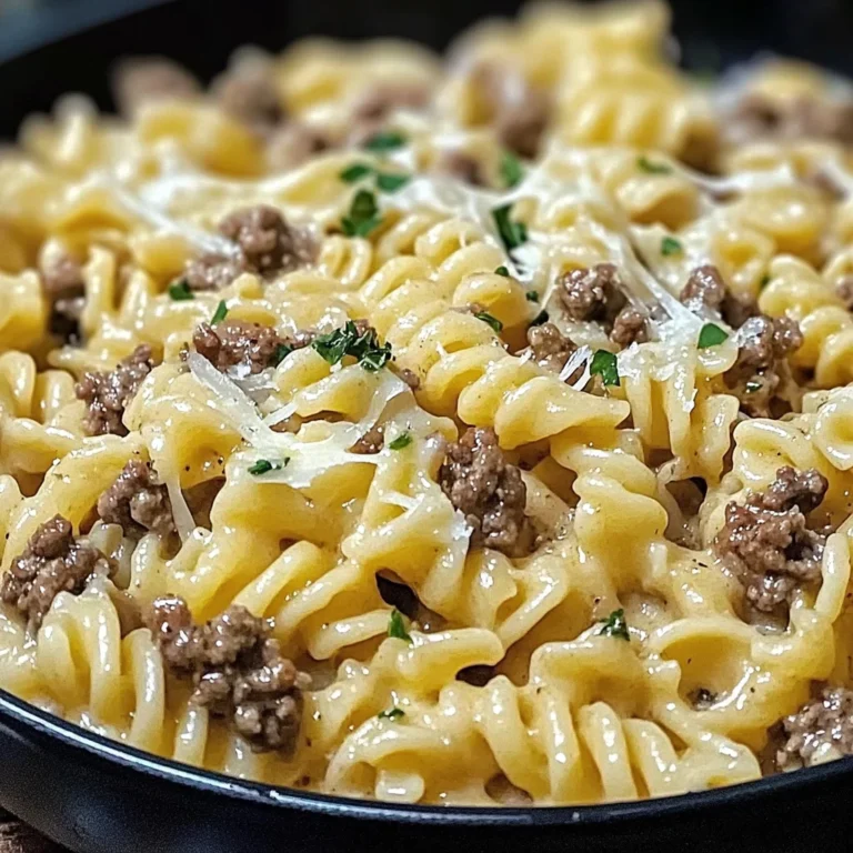 Beef and Garlic Butter Pasta recipe