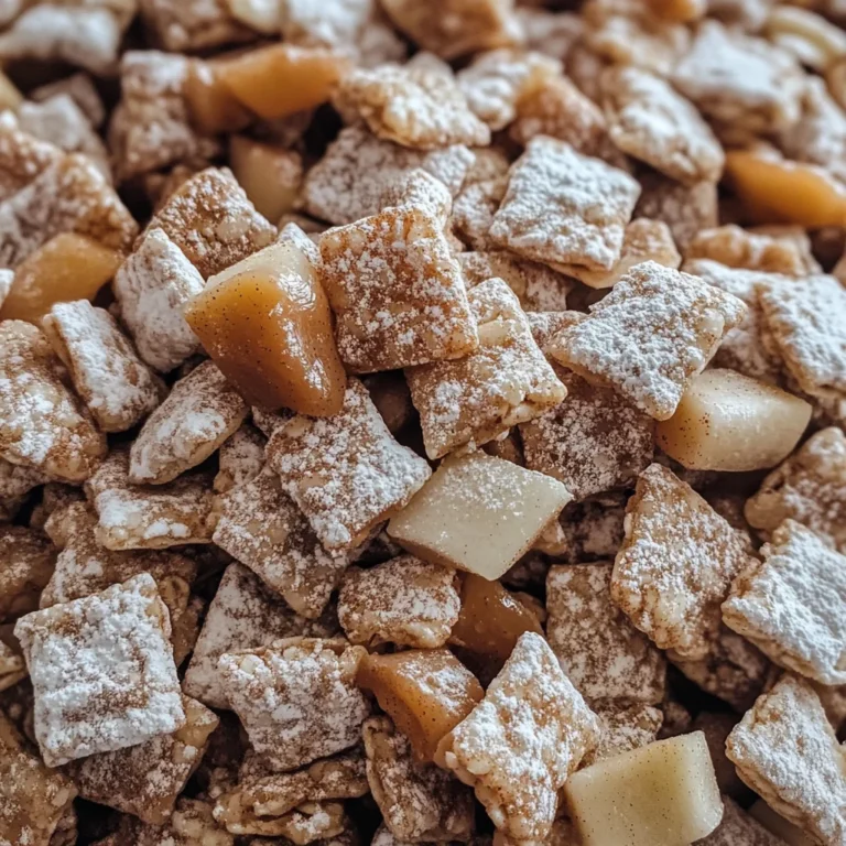 Caramel Apple Puppy Chow