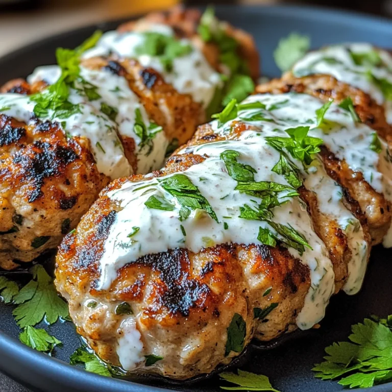 Chicken Kofta with Garlic Yogurt Sauce Recipe: A Must-Try!
