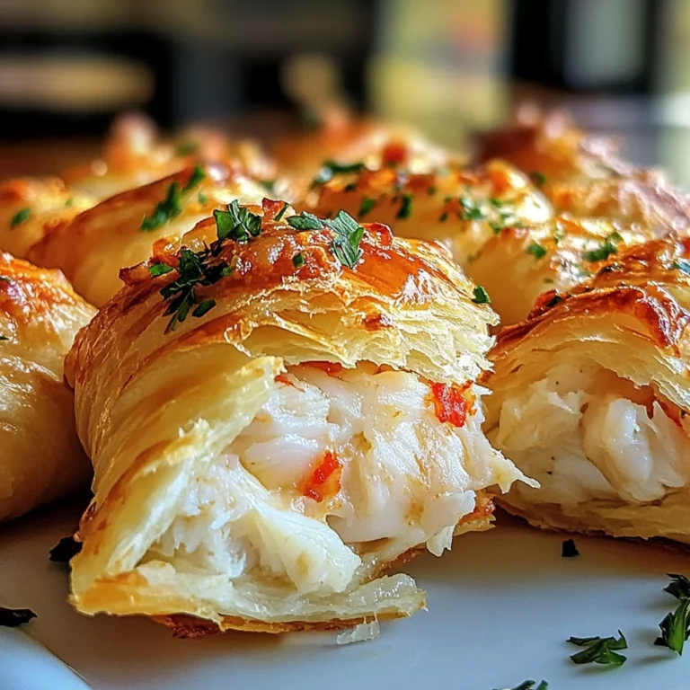 Crab Crescent Bites