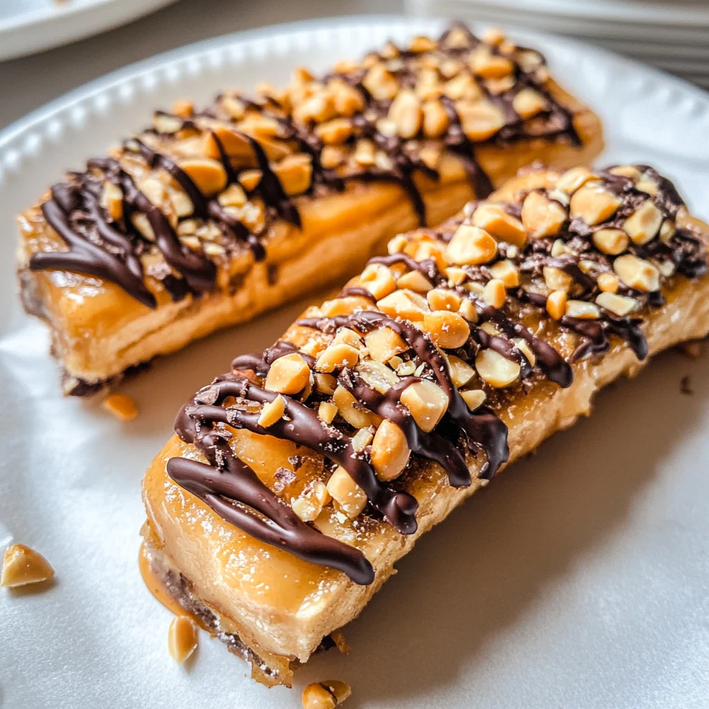 Frozen Banana Snickers