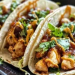 Garlic Butter Honey BBQ Chicken Tacos: Sweet, Savory & Irresistible!