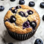 Homemade Blueberry Protein Muffins