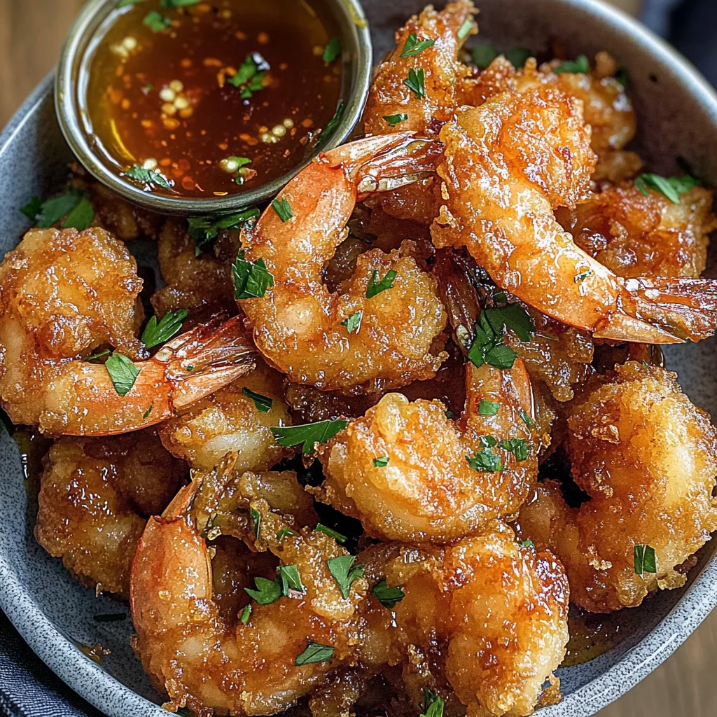 Hot Honey Fried Shrimp