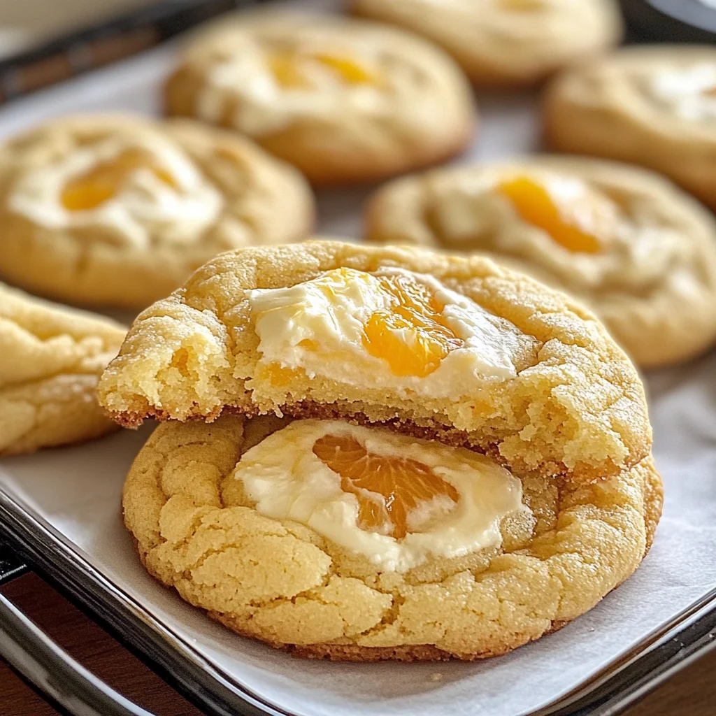Orange Creamsicle Cookies