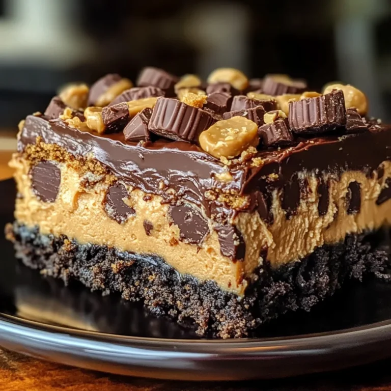 Reese’s Peanut Butter Earthquake Cake
