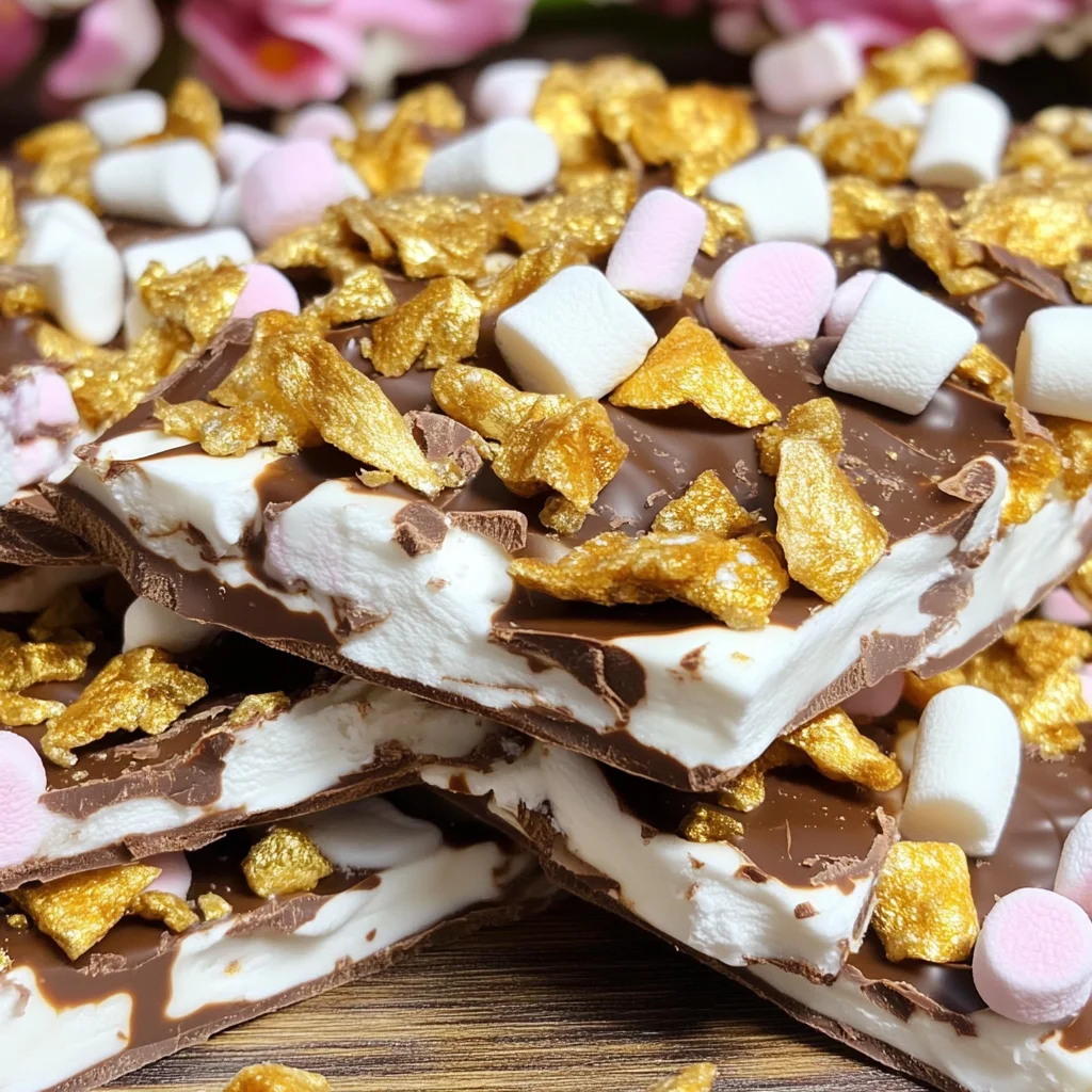 S’mores Bark With Golden Grachicken hams
