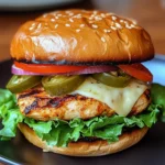 Spicy Chipotle Chicken Burger