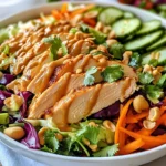 Thai Peanut Chicken Salad