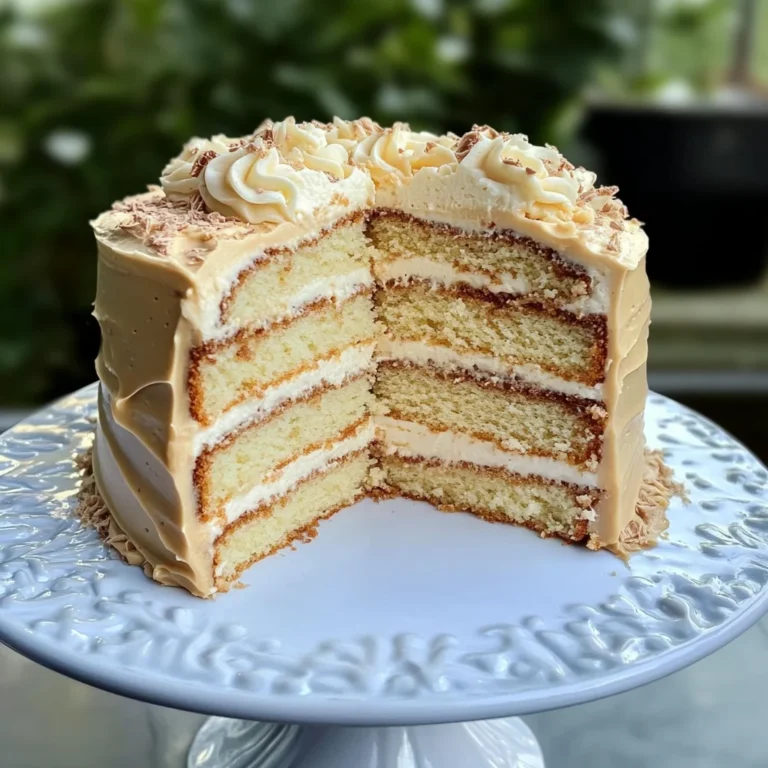 White Chocolate Mocha Cake