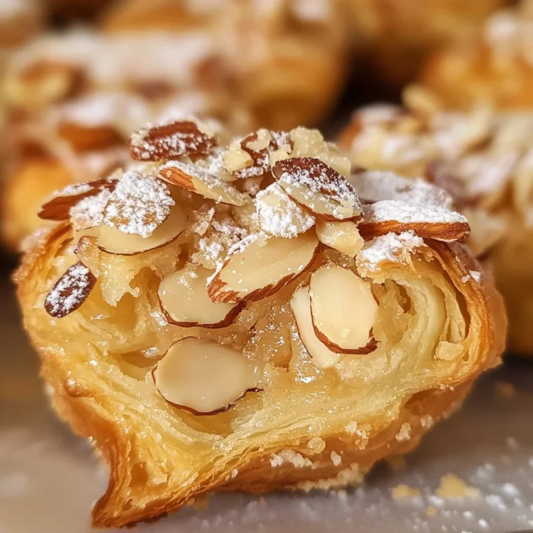 Almond Croissant Bites