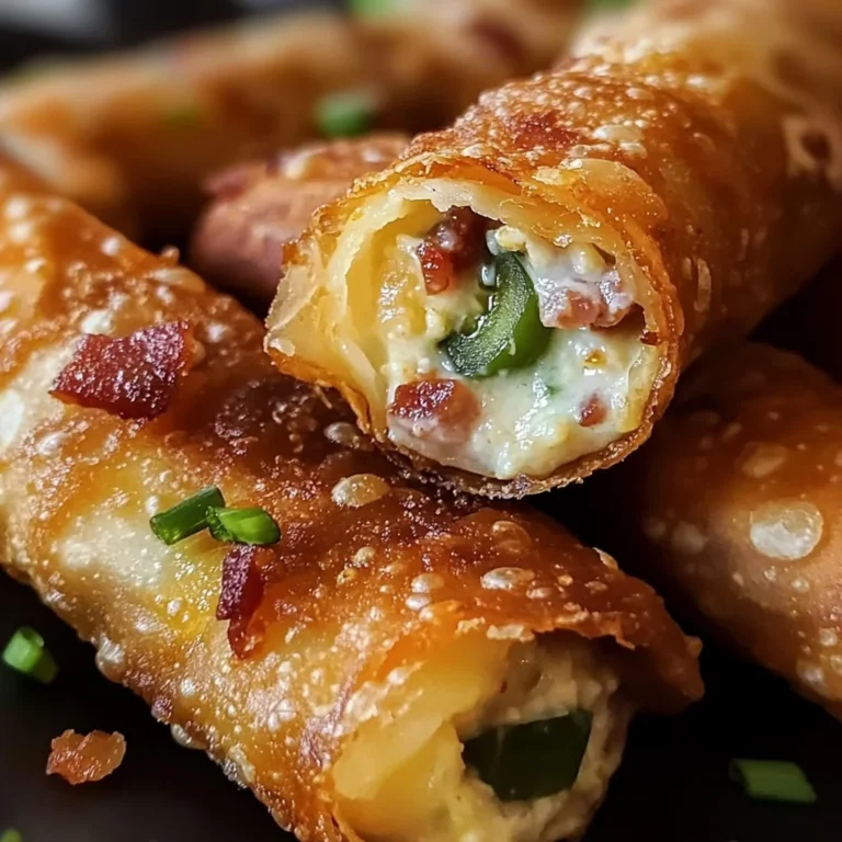 Bacon Jalapeño Eggrolls