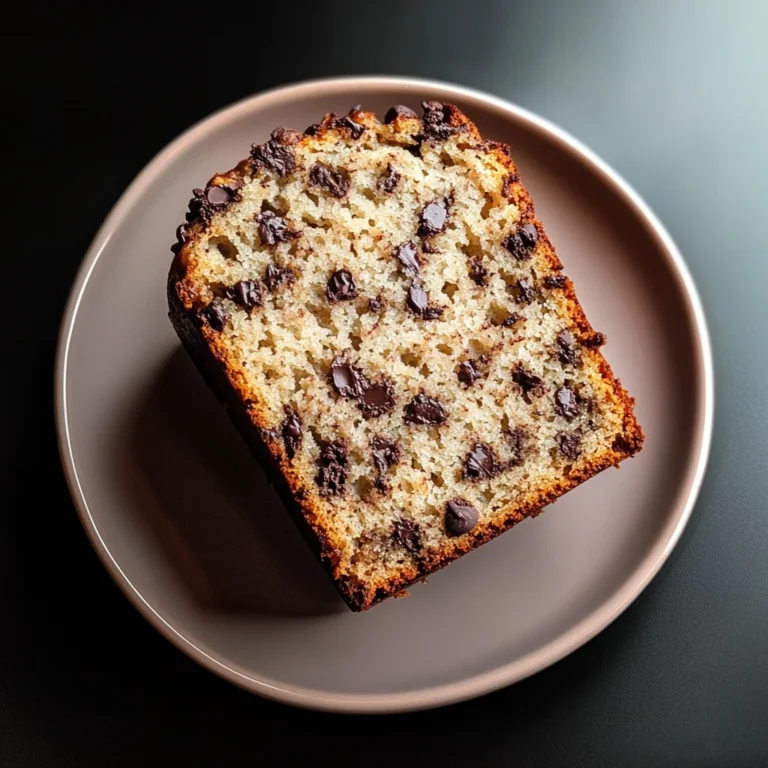Banana Bread Recipe with Chocolate Chips