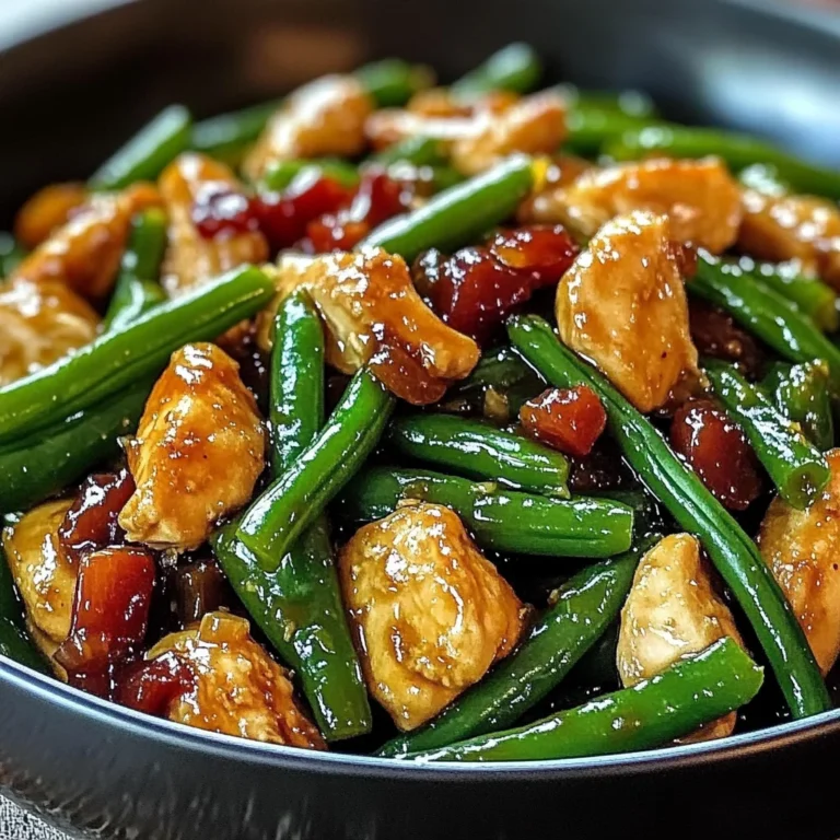 Chicken and Green Bean Stir-Fry: Quick and Delicious Dinner!