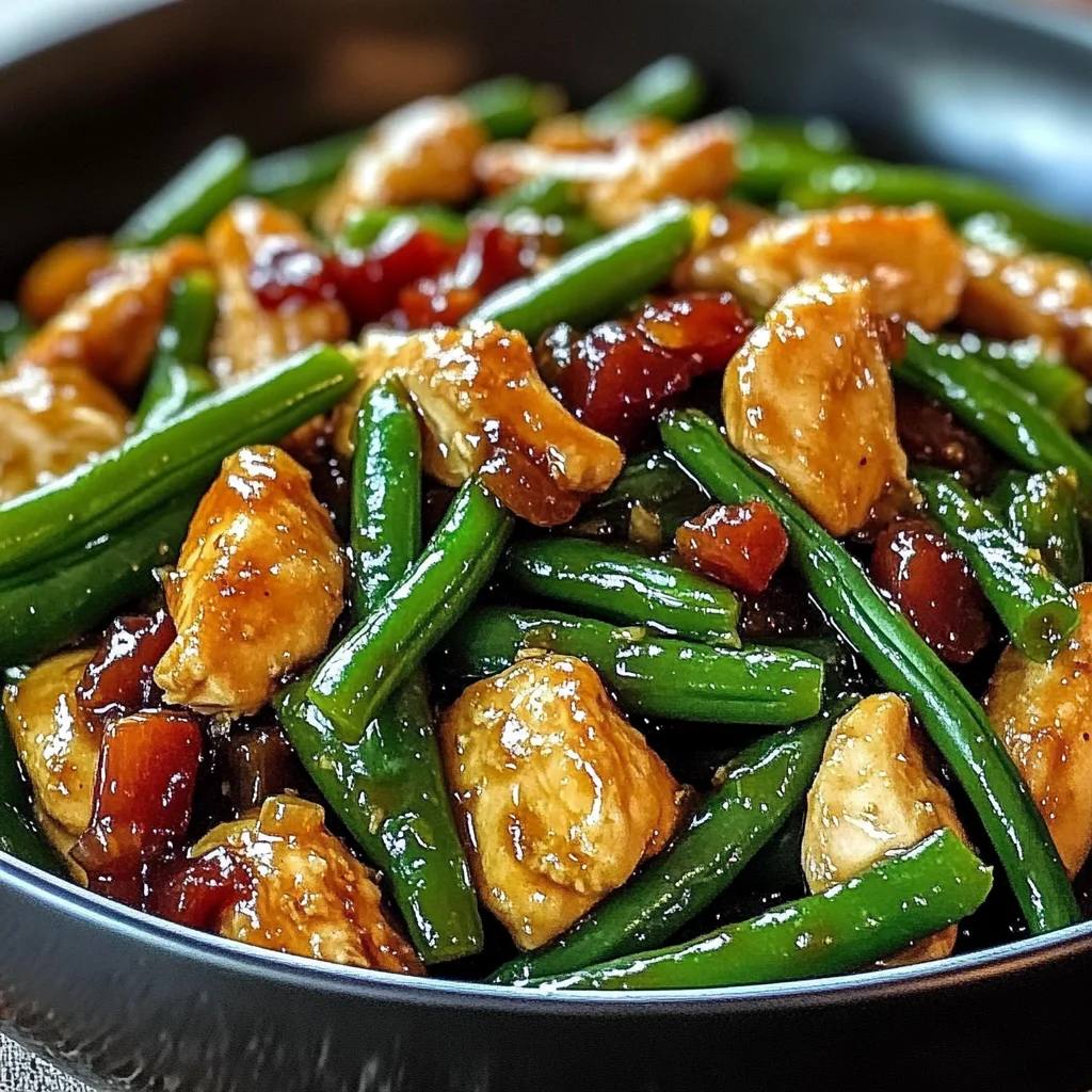Chicken and Green Bean Stir-Fry: Quick and Delicious Dinner!