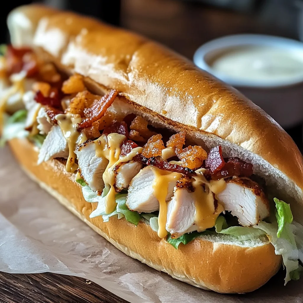 Chopped Chicken Bacon Ranch Sub: An Amazing Ultimate Recipe