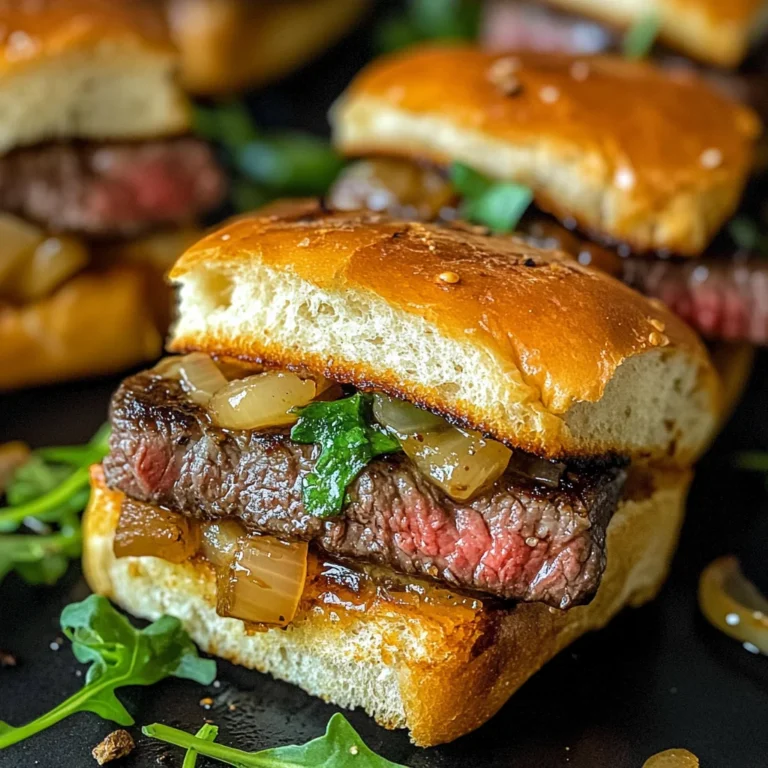 Cowboy Butter Steak Sliders