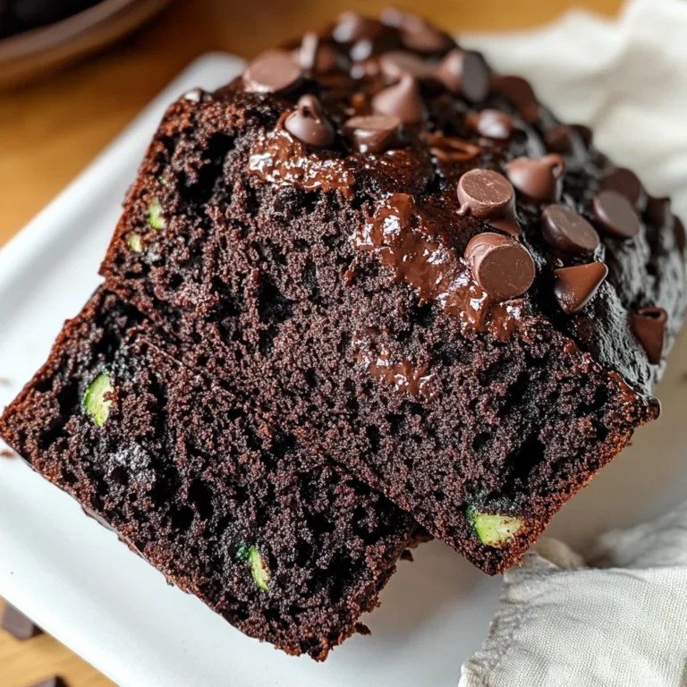Double Chocolate Zucchini Bread