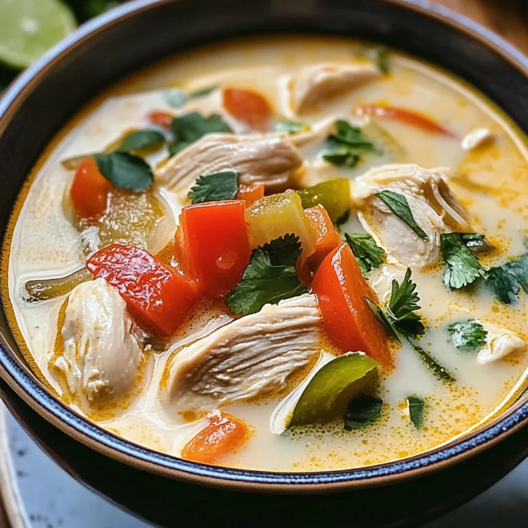 Easy Thai Chicken Soup