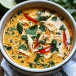 Easy Thai Coconut Chicken Soup