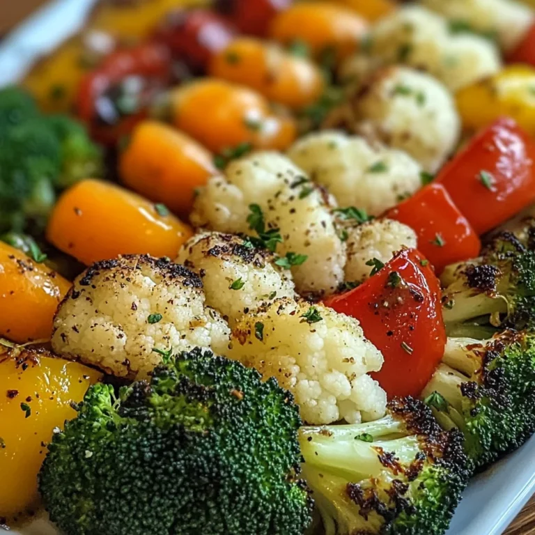 Garlic Roasted Vegetables
