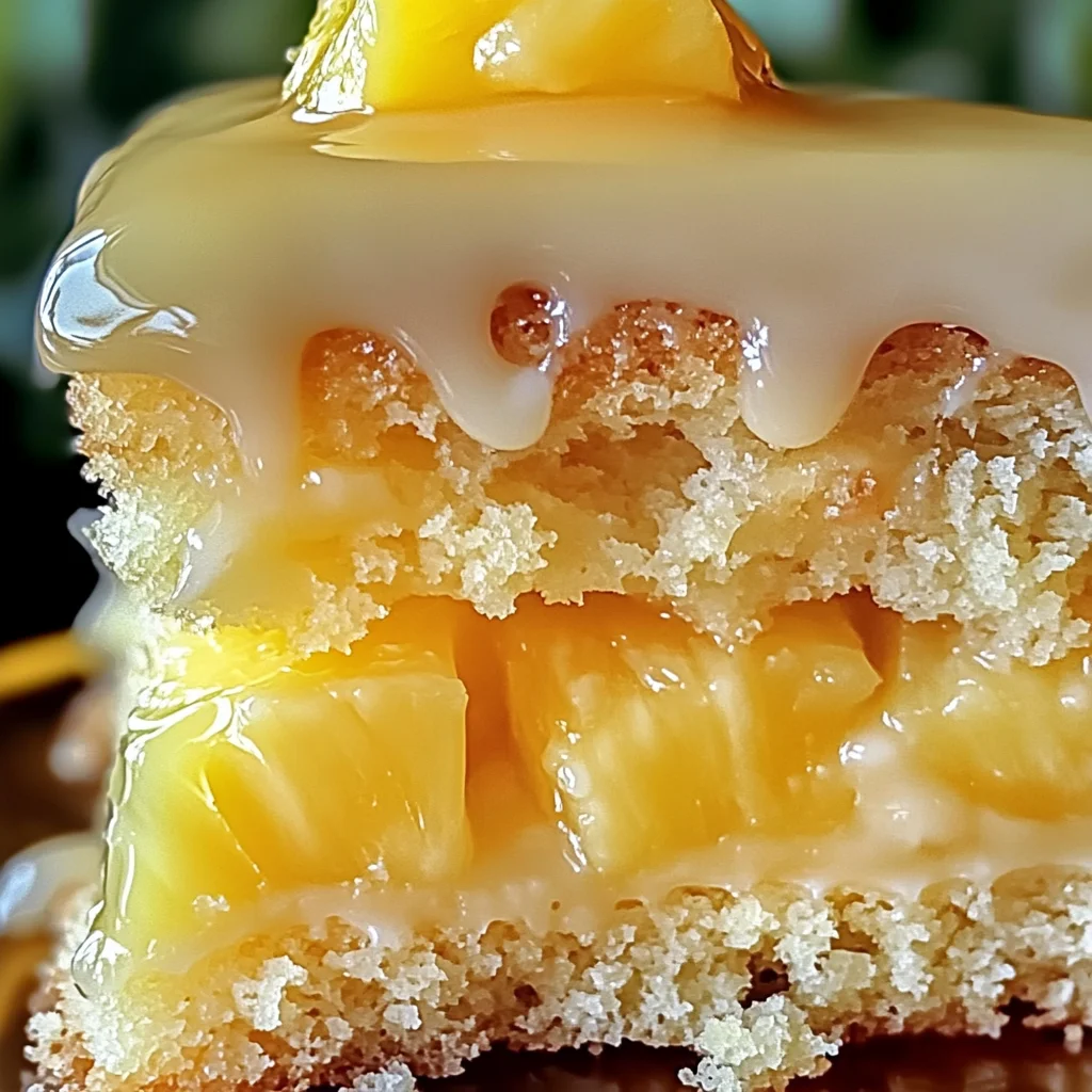 Juicy Pineapple Heaven Cake
