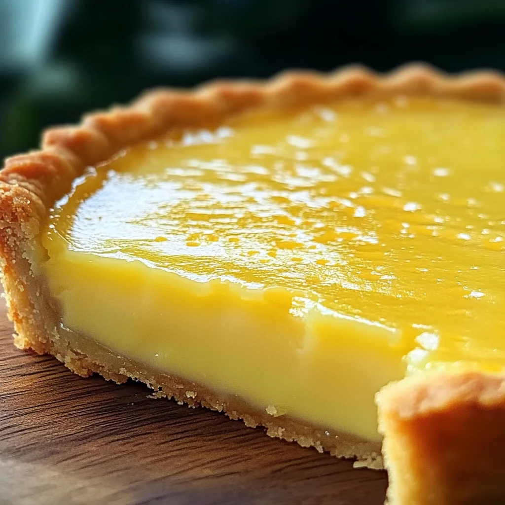 Lemon Custard Tart