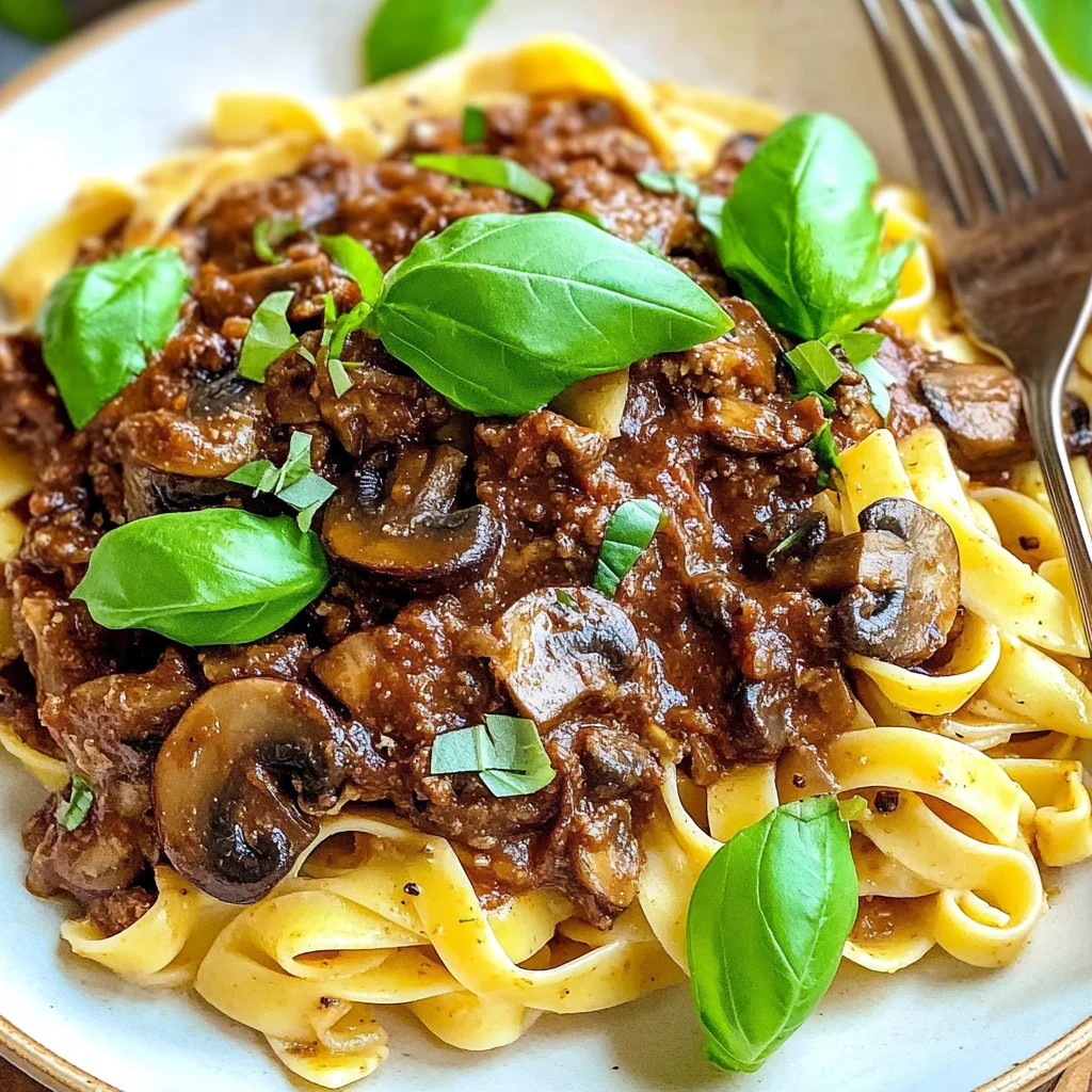 Mushroom Ragu