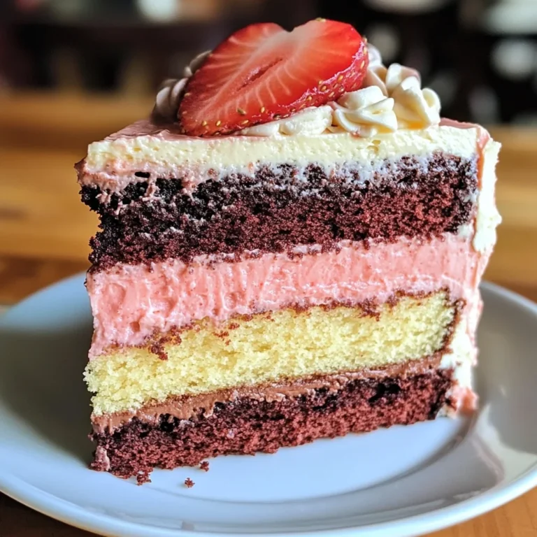 Neapolitan Cake
