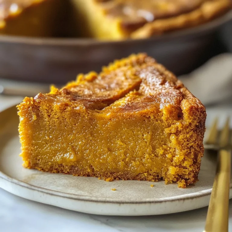 Pumpkin Gooey Butter Cake Recipe