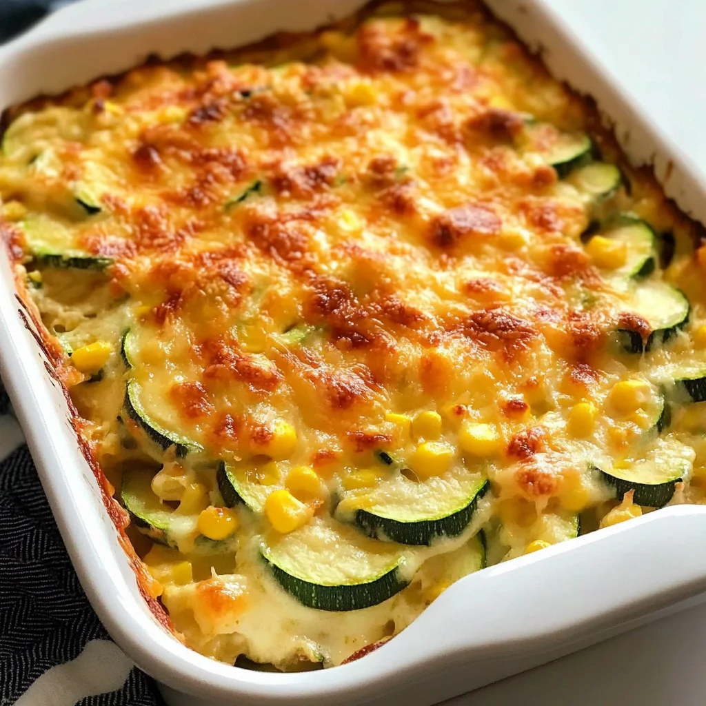 Savory Garden Zucchini Casserole - Alrightwithme