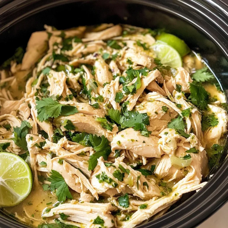 Slow Cooker Cilantro Lime Chicken
