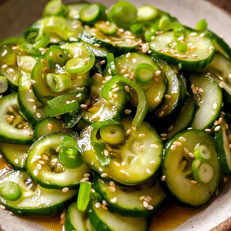 Spicy Cucumber Salad