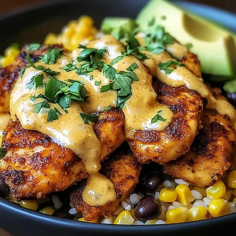 Street Corn Chicken Bowl: A Flavorful & Easy Recipe