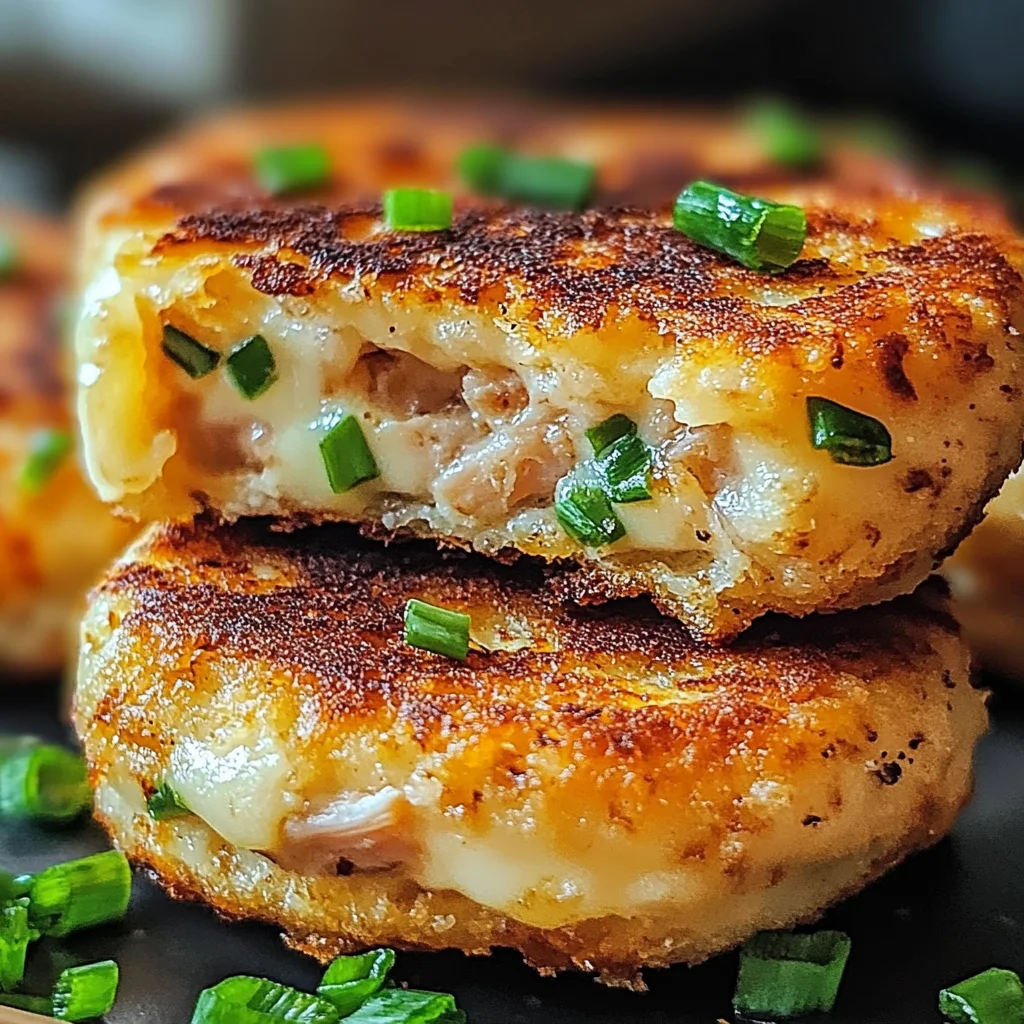 Tuna Melt Patties Recipe
