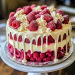 White Chocolate Raspberry Dream Cake : A Heavenly Dessert