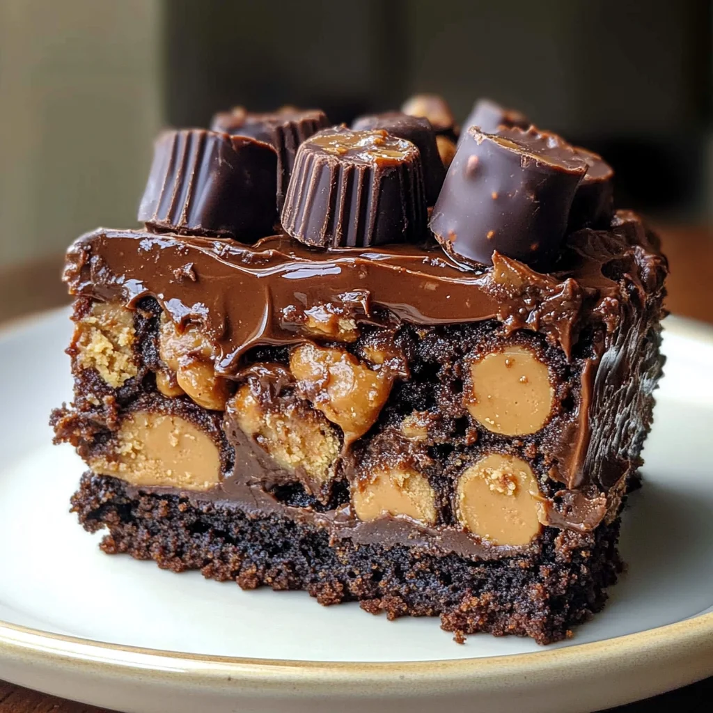 1 bowl peanut butter cup dump cake delight devours time