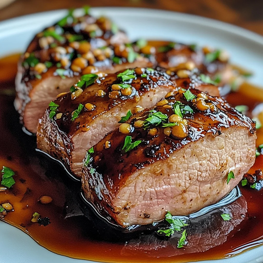 Balsamic–Glazed
