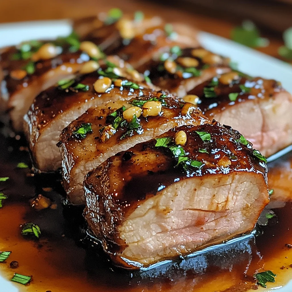 Balsamic–Glazed