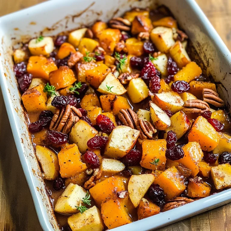 Butternut Squash Apple Bake