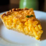 Cheddar Sweet Corn Pie