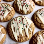 Chewy Maple Cinnamon Cookies with White Chocolate