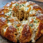 Chicken Alfredo Monkey Bread