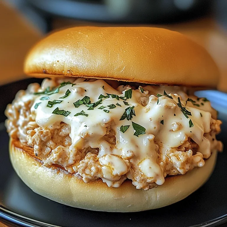 Chicken Alfredo Sloppy Joes: A Delicious Twist on a Classic Favorite