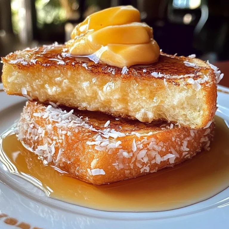 Coconut Crusted French Toast