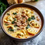 Creamy Tortellini Soup