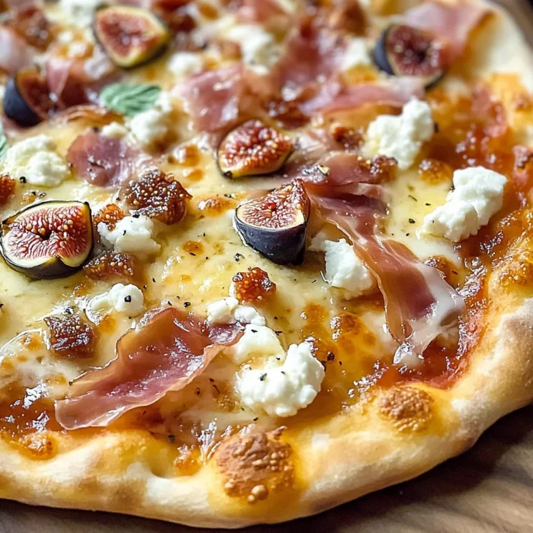 Easy 20-Minute Fig Jam Pizza with Goat Cheese and Prosciutto