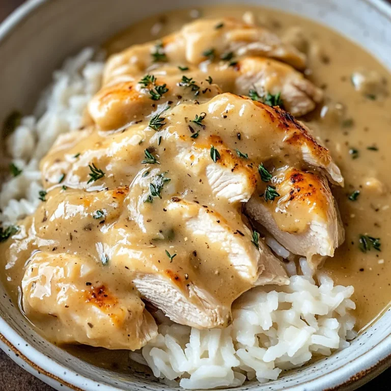 Easy Crockpot Chicken and Gravy