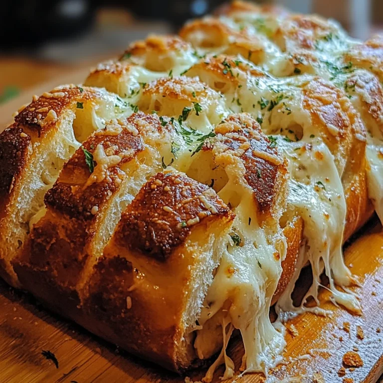 Garlic Parmesan Pull-Apart Bread
